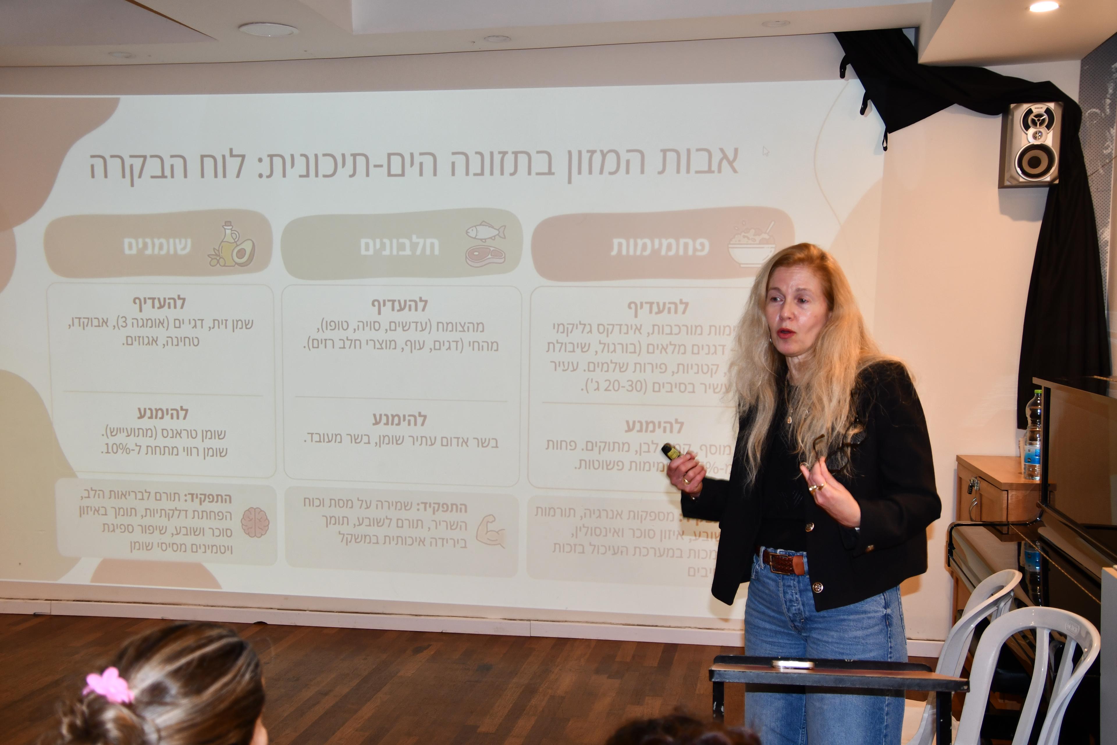 תמונה מערב ההרצאות במשכן